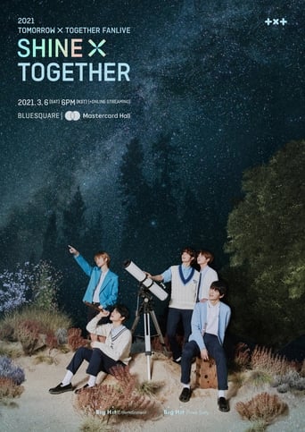 Poster of 2021 TXT FANLIVE SHINE X TOGETHER