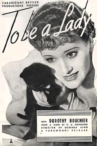 Poster of To Be a Lady