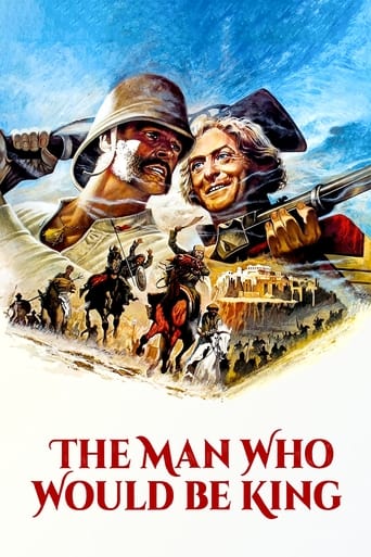 Poster of The Man Who Would Be King