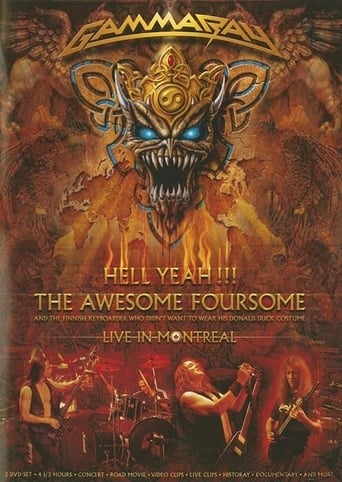 Poster of Gamma Ray: Hell Yeah!!! The Awesome Foursome: Live In Montreal