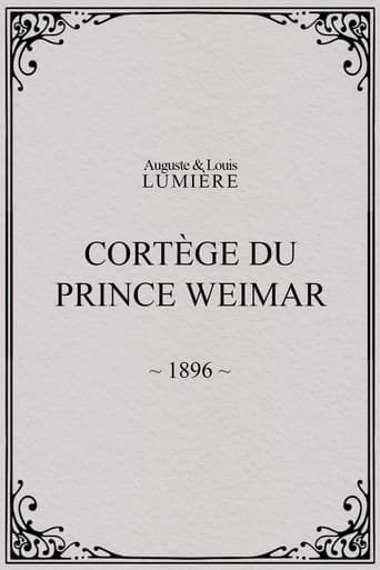 Poster of Cortège du prince Weimar