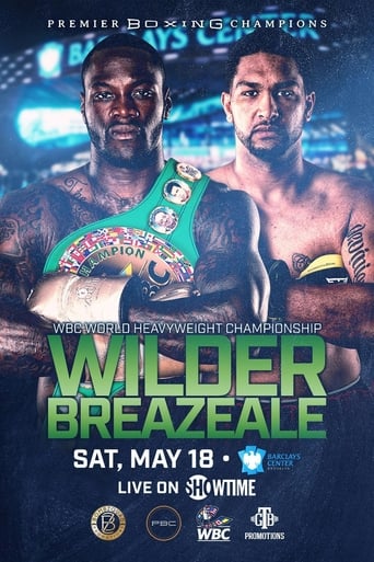 Poster of Deontay Wilder vs. Dominic Breazeale