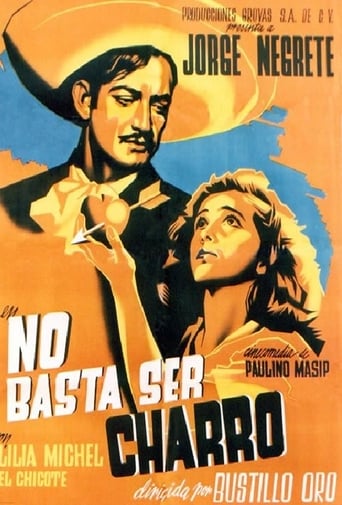 Poster of No basta ser charro