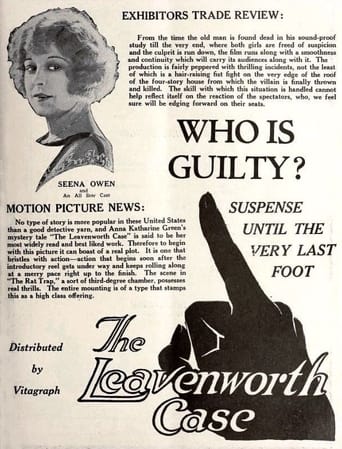 Poster of The Leavenworth Case