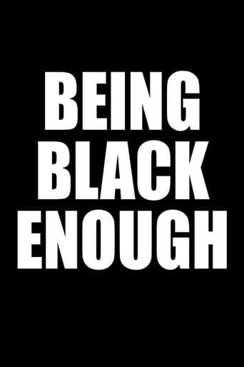 Poster of Being Black Enough