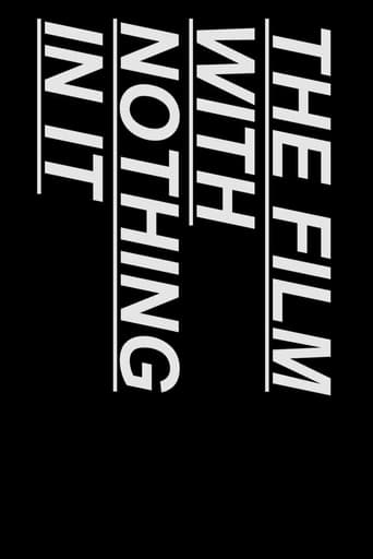 Poster of The Film With Nothing In It