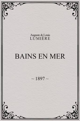 Poster of Bains en mer