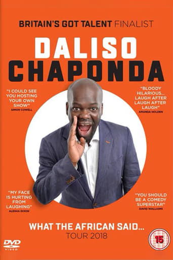 Poster of Daliso Chaponda: What The African Said...