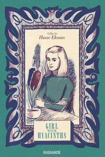 Poster of Girl with Hyacinths