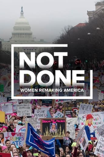 Poster of Not Done: Women Remaking America