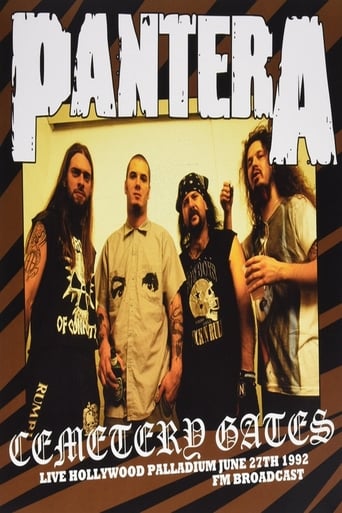 Poster of Pantera - Cemetery Gates - Live at Hollywood Palladium