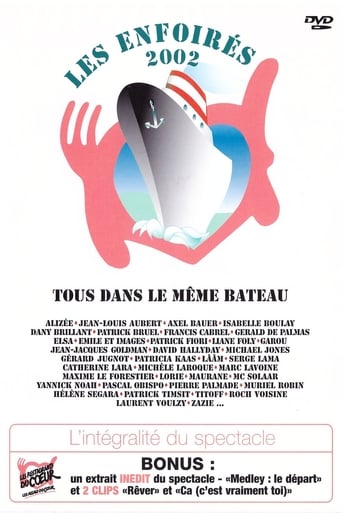 Poster of Les Enfoirés 2002 - Tous dans le même bateau