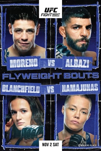 Poster of UFC Fight Night 246: Moreno vs. Albazi