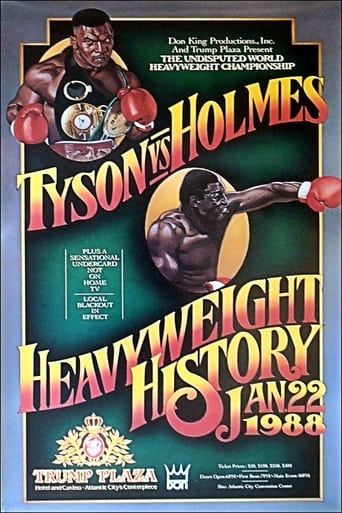 Poster of Mike Tyson vs Larry Holmes