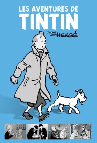 Poster of Les Aventures de Tintin, d'après Hergé