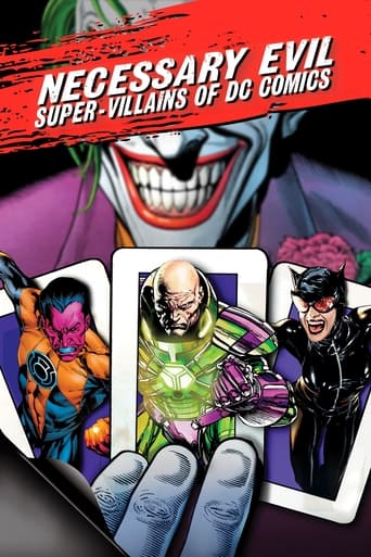 Poster of Necessary Evil: Super-Villains of DC Comics