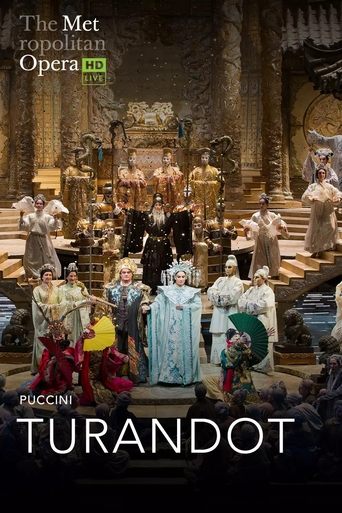 Poster of The Metropolitan Opera: Turandot