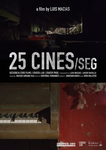 Poster of 25 cines/seg