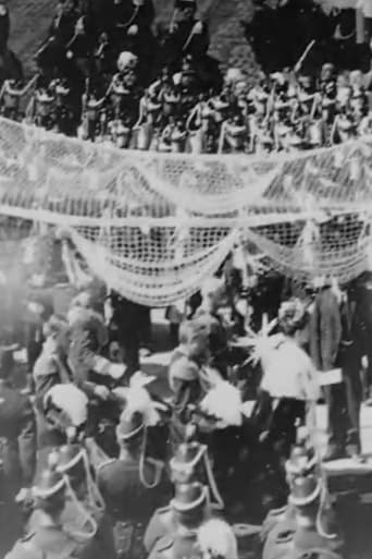 Poster of The Royal Procession to the Church before the Ceremony (Coronation of Wilhelmina)