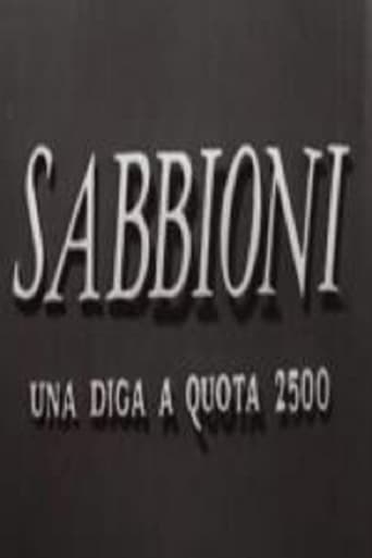 Poster of Sabbioni - Una diga a quota 2500