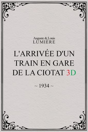 Poster of The Arrival of a Train at La Ciotat 3D