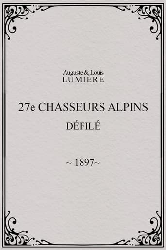 Poster of 27ème chasseurs alpins : défilé