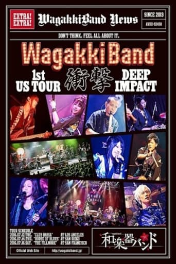 Poster of Wagakki Band - WagakkiBand 1st US Tour Shougeki -Deep Impact-