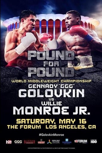 Poster of Gennady Golovkin vs. Willie Monroe Jr