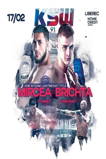 Poster of KSW 91: Mircea vs. Brichta