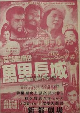 Poster of Qin Shu Huangdi and the Great Wall of China