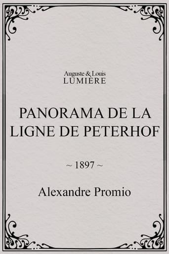 Poster of Panorama de la ligne de Peterhof