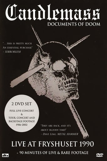 Poster of Candlemass - Live At Fryshuset