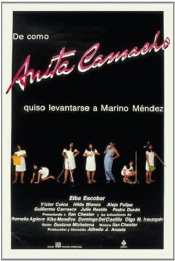 Poster of De cómo Anita Camacho quiso levantarse a Marino Méndez