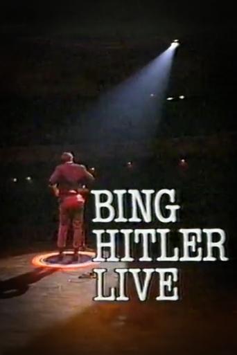 Poster of Bing Hitler - Live at the Glasgow Pavilion