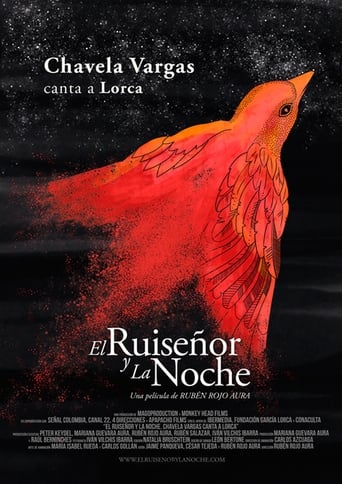 Poster of The Nightingale and the Night. Chavela Vargas sings Lorca.