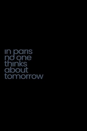 Poster of In Paris No One Thinks About Tomorrow