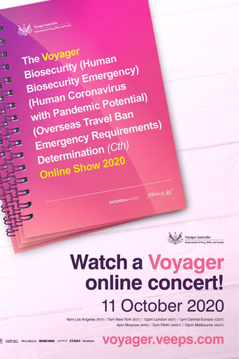 Poster of Voyager - Department of Synths and Riffs Online Live Show