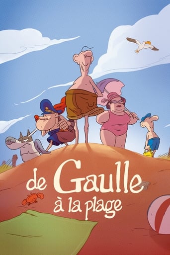 Poster of De Gaulle at the Beach