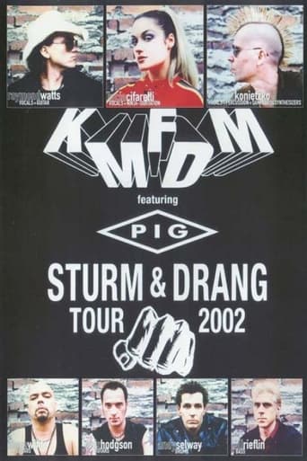 Poster of KMFDM: Sturm & Drang Tour 2002