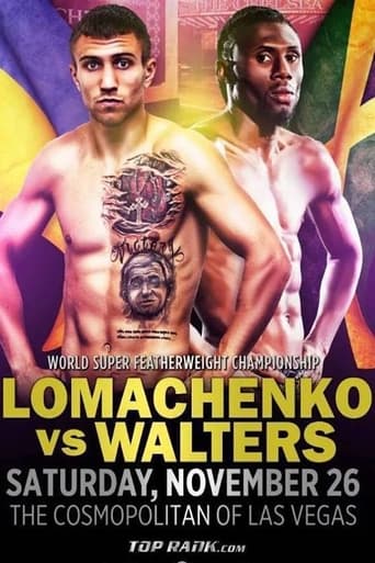 Poster of Vasyl Lomachenko vs. Nicholas Walters