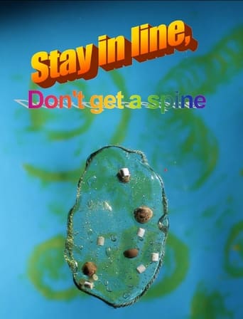 Poster of Stay in line, Don't get a spine