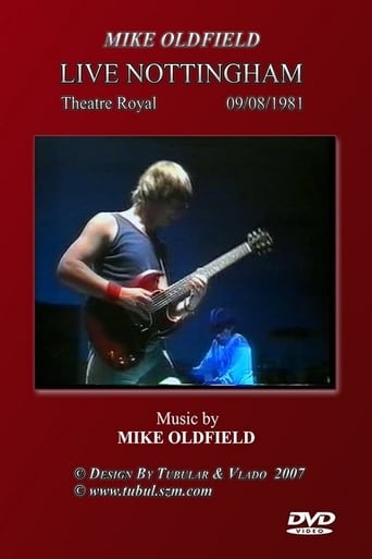 Poster of Mike Oldfield -  Live in Nottingham