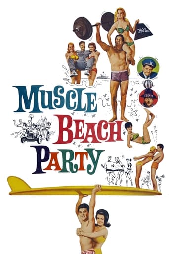 Poster of Muscle Beach Party