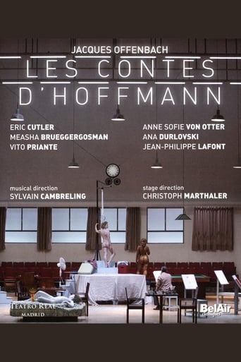 Poster of Les Contes D'Hoffmann, Teatro Real Madrid