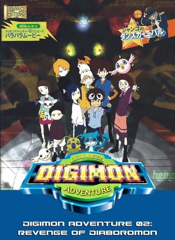 Poster of Digimon Adventure 02: Diablomon Strikes Back