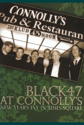 Poster of Black 47 at Connolly's: New Year's Eve in Times Square