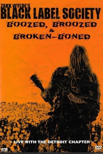 Poster of Black Label Society - Boozed, Broozed & Broken-Boned