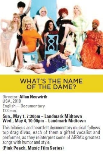 Poster of What's the Name of the Dame?