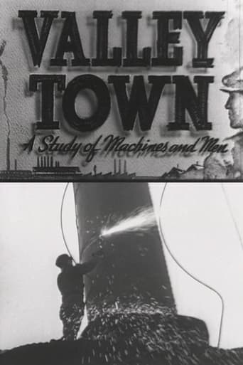 Poster of Valley Town: A Study of Machines and Men