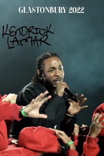 Poster of Kendrick Lamar at Glastonbury 2022